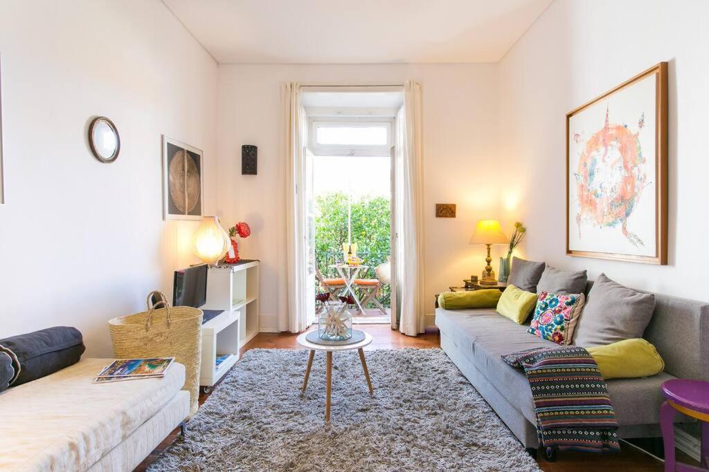 Principe Real Orange Tree W/ View 3 Bedrooms Flat! Lisboa Eksteriør billede