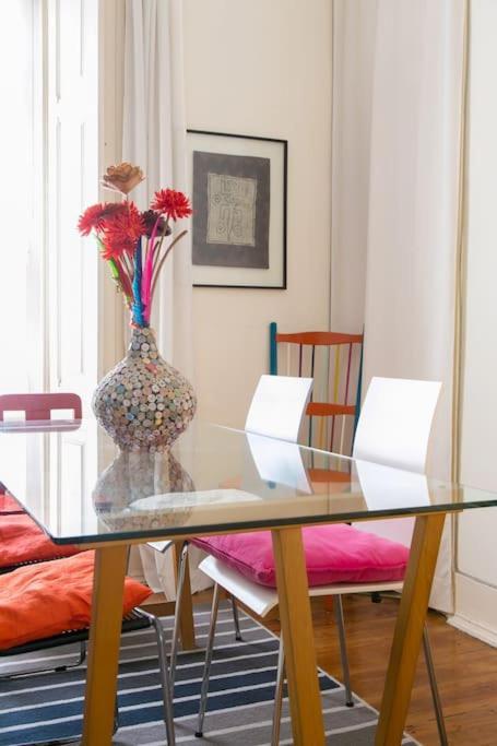 Principe Real Orange Tree W/ View 3 Bedrooms Flat! Lisboa Eksteriør billede