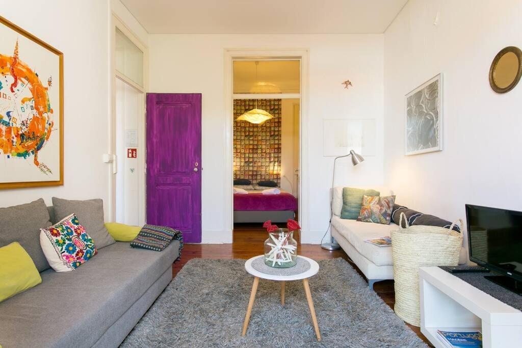 Principe Real Orange Tree W/ View 3 Bedrooms Flat! Lisboa Eksteriør billede